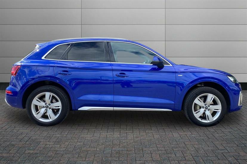 Audi Q5 50 Tfsi E Quattro S Line S Tronic Blue #4