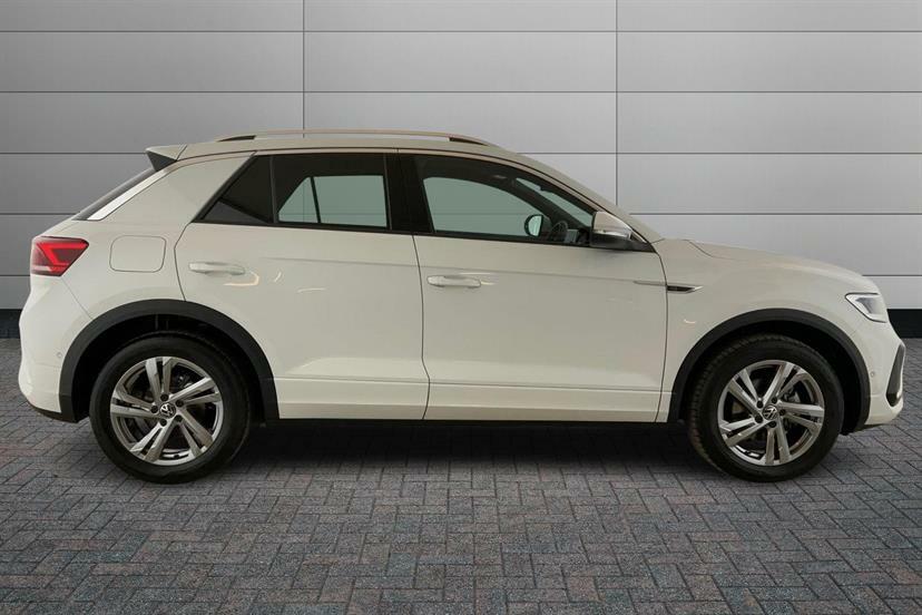 Volkswagen T-Roc 1.5 Tsi R-line White #4