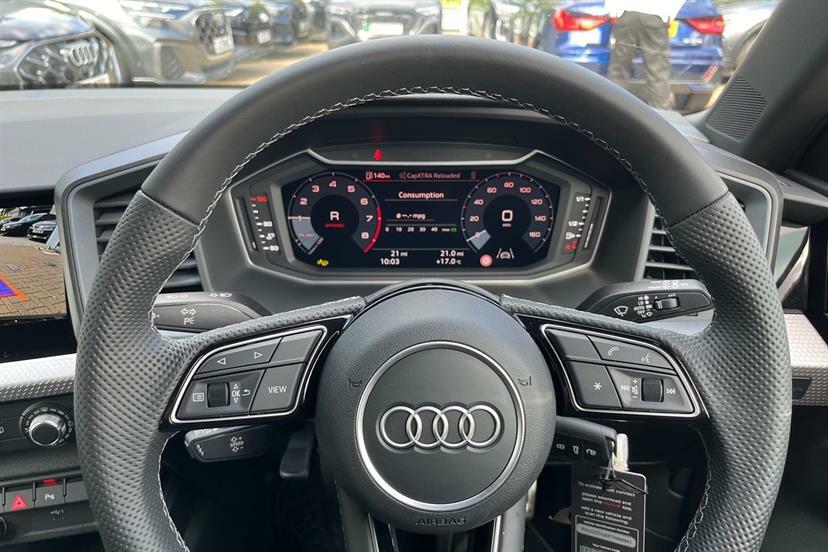 Audi A1 Black Edition Blue #10