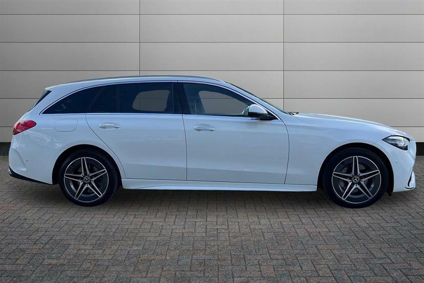 Mercedes-Benz C Class C300e Amg Line Premium Plus 9G-tronic White #2