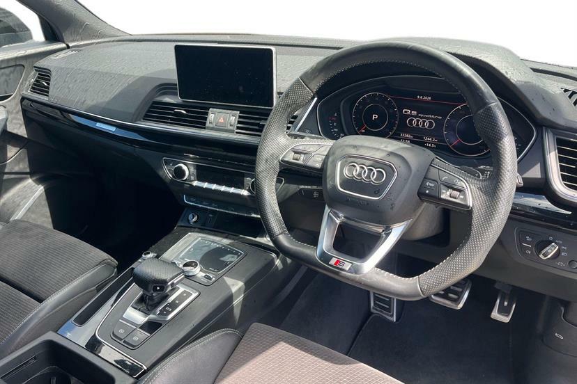 Audi Q5 45 Tfsi Quattro Black Edn S Tronic Tech Pk White #6