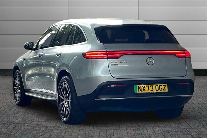 Mercedes-Benz EQC 400 300Kw Amg Line Edition 80Kwh Silver #2