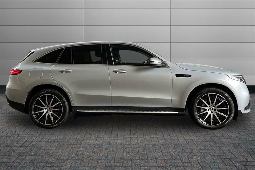 Mercedes-Benz EQC 400 300Kw Amg Line Edition 80Kwh Silver #3