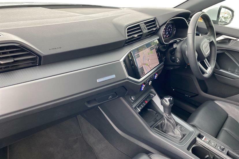 Audi Q3 35 Tfsi S Line S Tronic Leather White #2