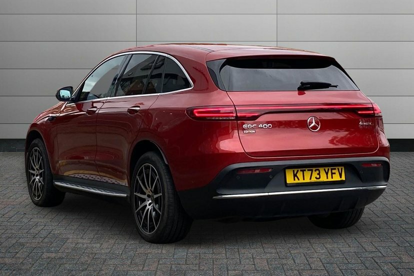 Mercedes-Benz EQC Eqc 400 80Kwh Amg Line Edition Suv Au KT73YFV Red #2