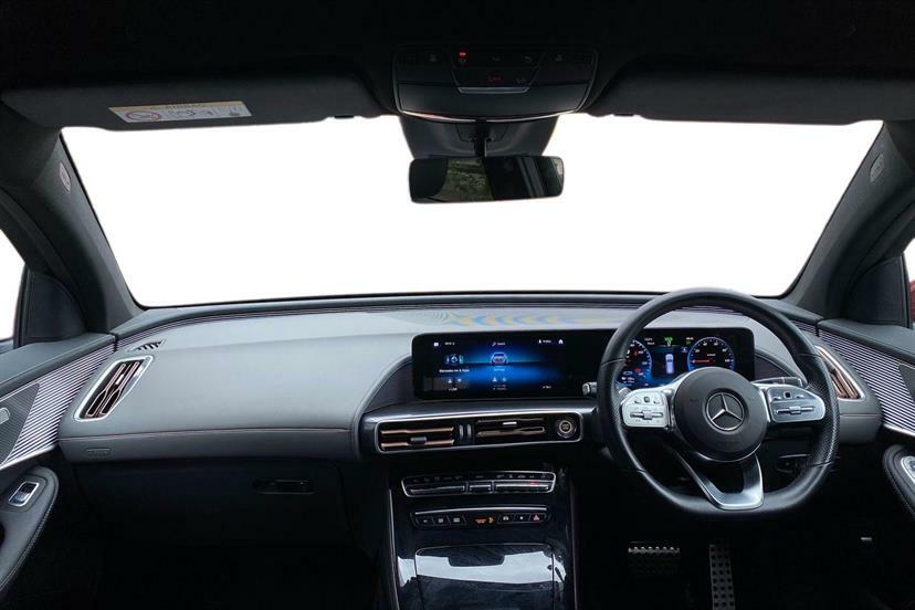 Mercedes-Benz EQC 400 300Kw Amg Line Edition 80Kwh Red #6