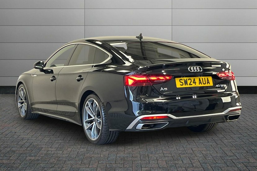Audi A5 2.0 Tfsi 40 S Line Sportback S Tronic SW24AUA Black #3