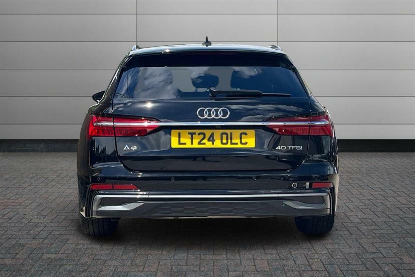 Audi A6 Black Edition Black #9