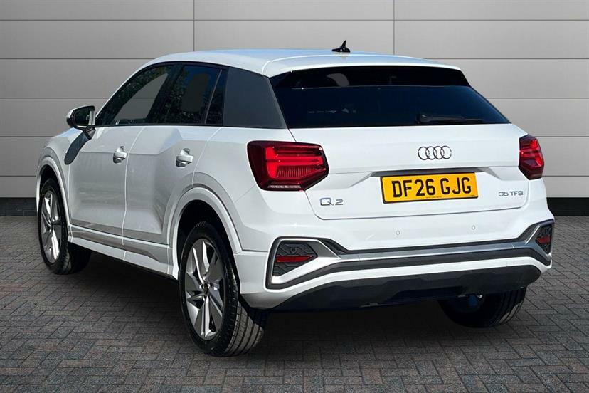 Audi Q2 35 Tfsi S Line White #3