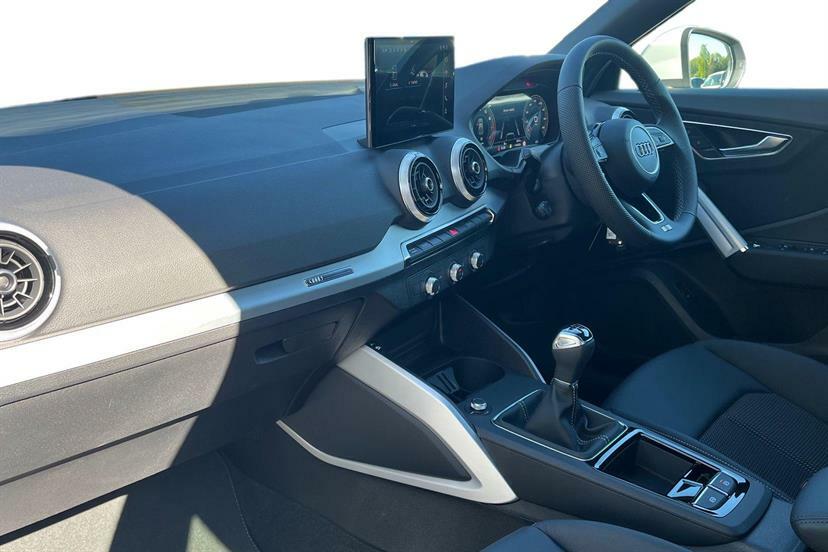 Audi Q2 35 Tfsi S Line White #2