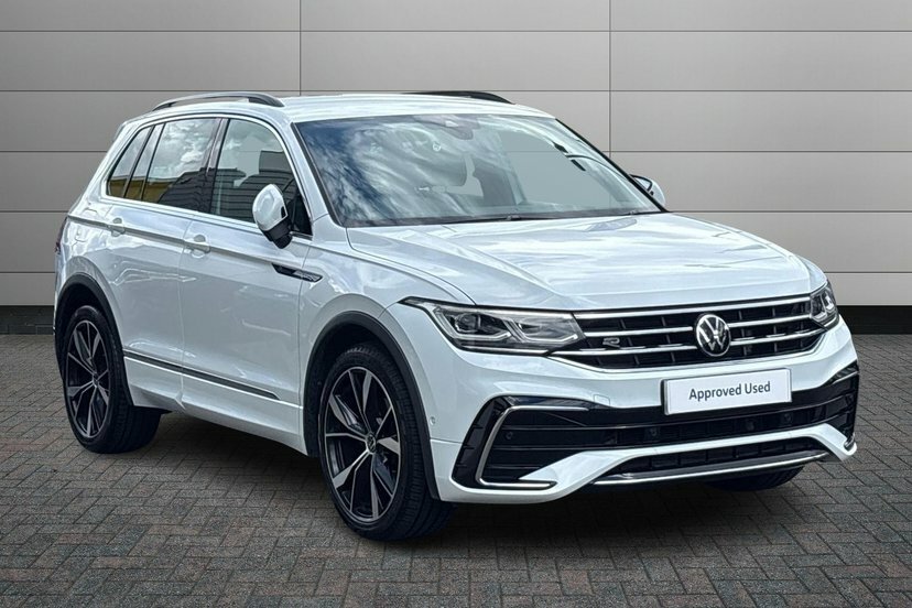 Volkswagen Tiguan 2.0 Tdi R-line Suv Dsg 150 Ps White