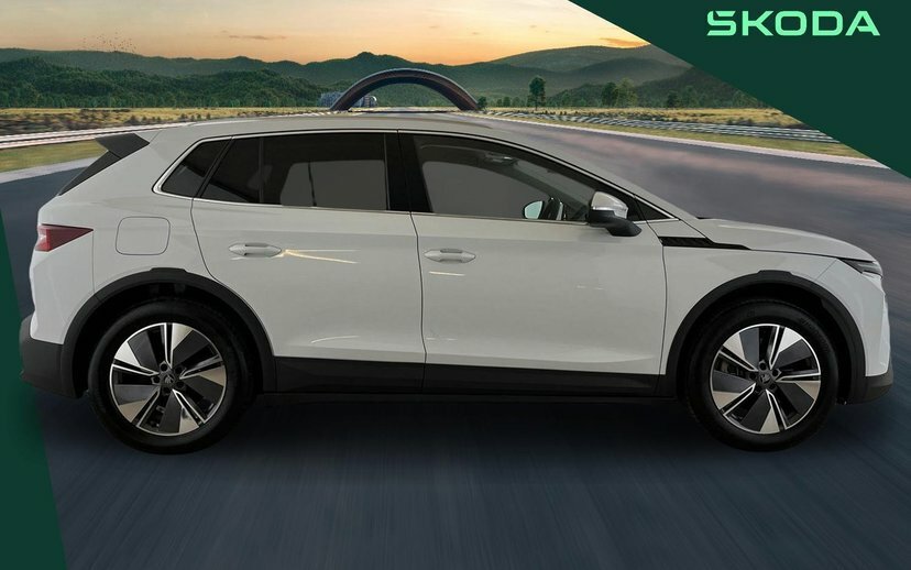 Skoda Elroq Elroq Edition 85 82 Kwh 286 Ps Single Speed White #4