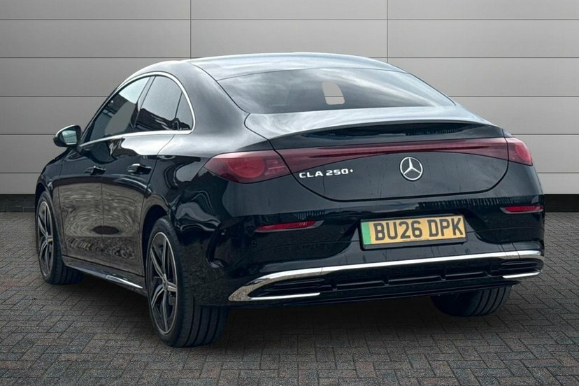 Mercedes-Benz CLA Class Cla250 85Kwh Amg Line Edition Saloon Electr BU26DPK Black #2