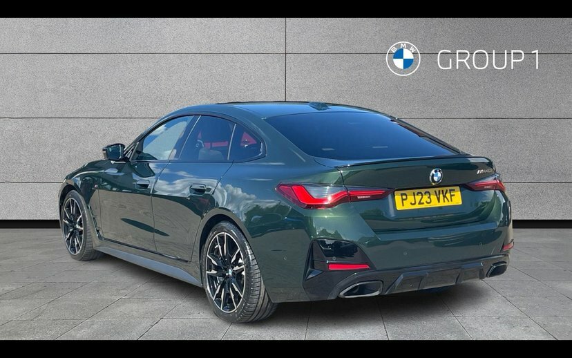 BMW 4 Series Gran Coupe M440i Xdrive Gran Coupe PJ23VKF Green #2