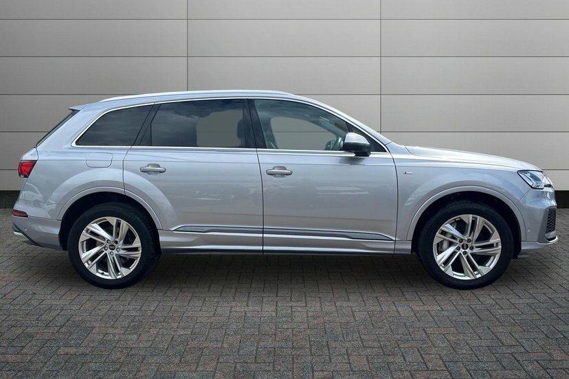 Audi Q7 3.0 Tfsi V6 55 S Line Suv Tiptronic Qua Silver #4
