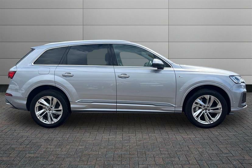 Audi Q7 55 Tfsi Quattro S Line Tiptronic Silver #3