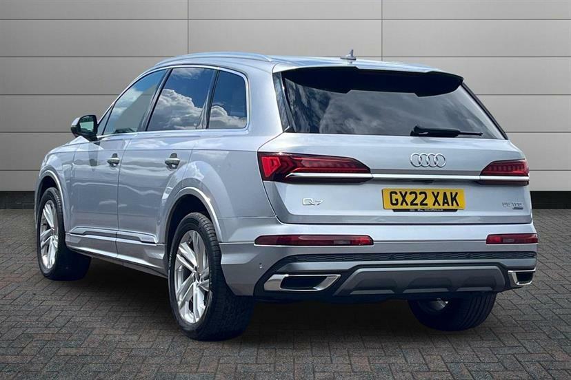 Audi Q7 55 Tfsi Quattro S Line Tiptronic Silver #2