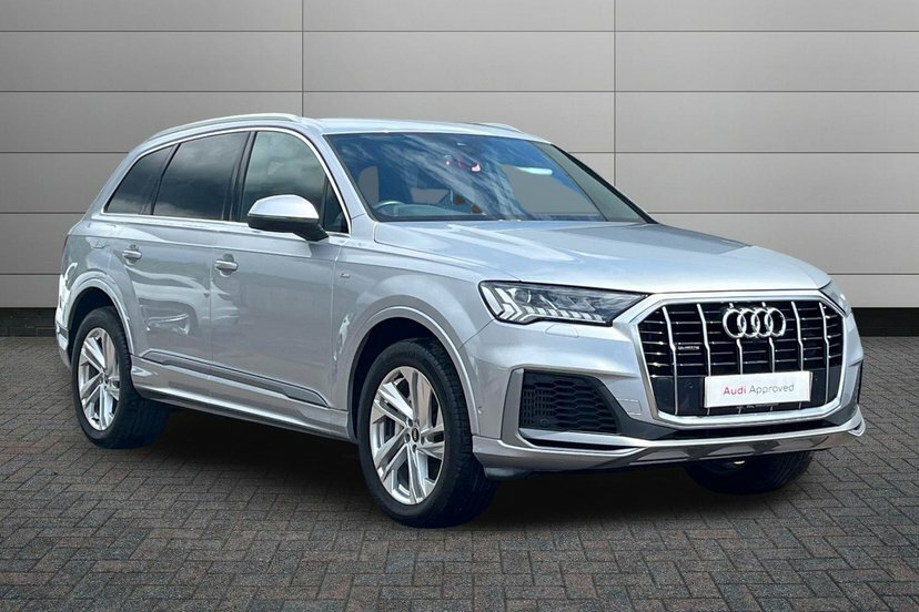 Audi Q7 3.0 Tfsi V6 55 S Line Suv Tiptronic Qua Silver