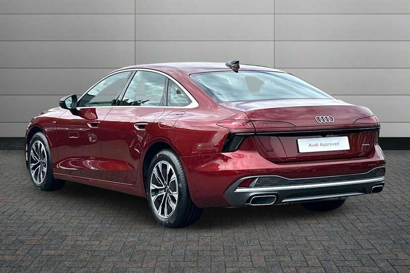 Audi A6 Saloon 2.0 E-hybrid 25.9Kwh Sport S Tronic Quattro LM26UKC Red #3