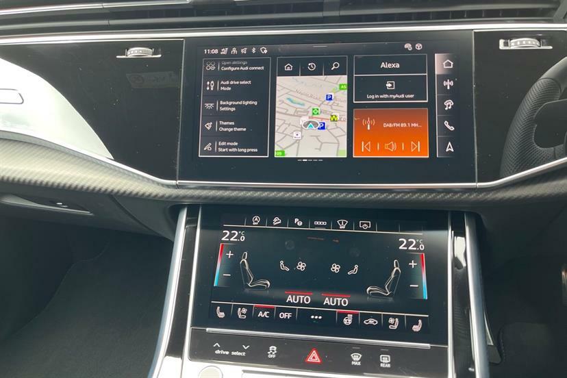 Audi Q8 Black Edition Blue #13