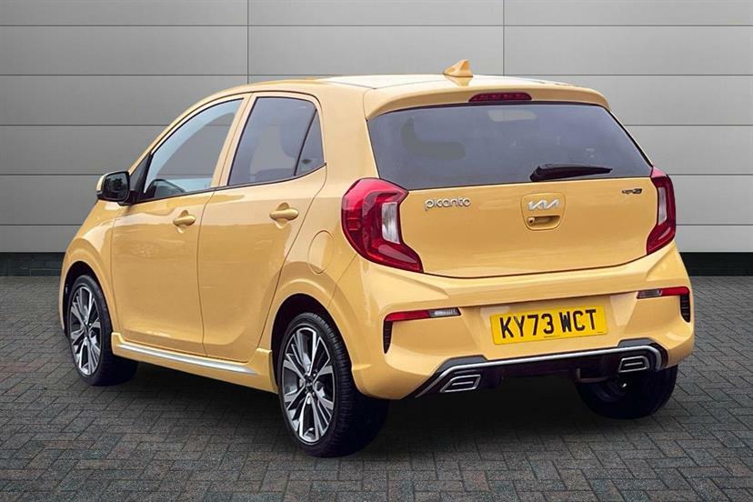 Kia Picanto 1.0 Gt-line 4 Seats Yellow #3