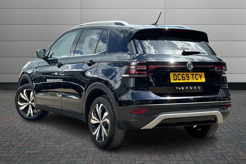 Volkswagen T-Cross 1.0 Tsi 115 Sel Dsg Black #3