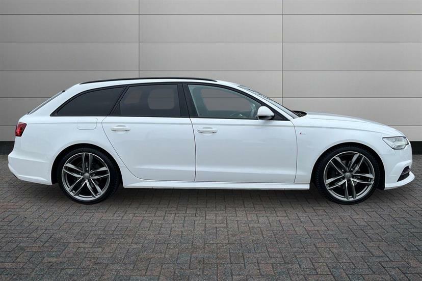 Audi A6 2.0 Tdi Quattro Black Edition S Tronic White #4