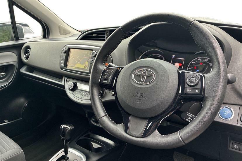 Toyota Yaris Hatchback Black #11