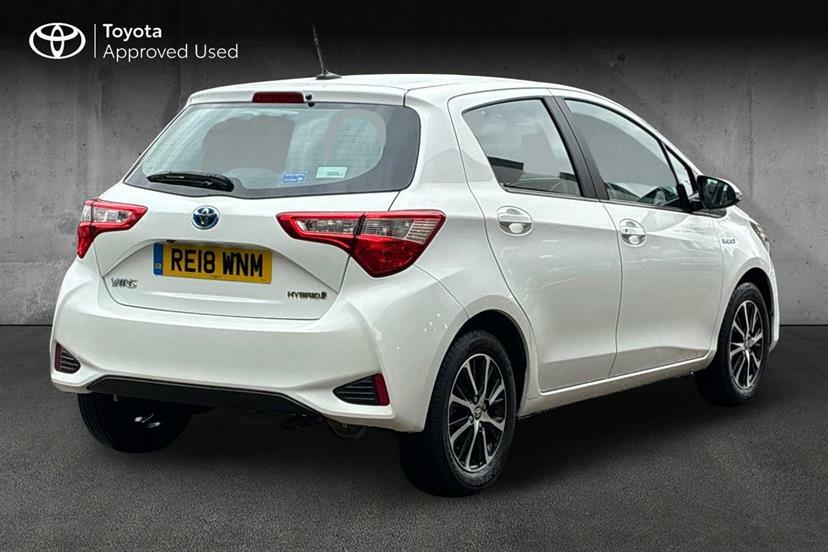 Toyota Yaris Hatchback Black #2