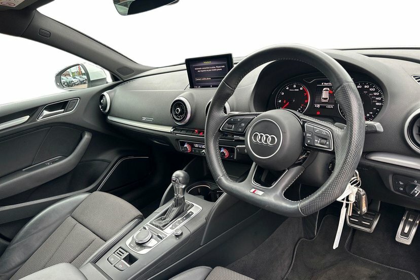 Audi A3 1.5 Tfsi Cod 35 S Line Sportback S Tron MA68OLW White #6
