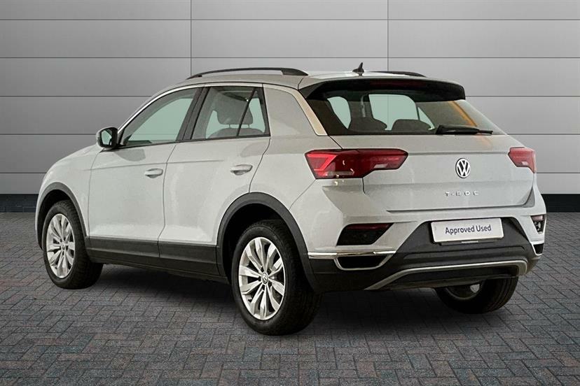 Volkswagen T-Roc 2.0 Tdi Se White #3