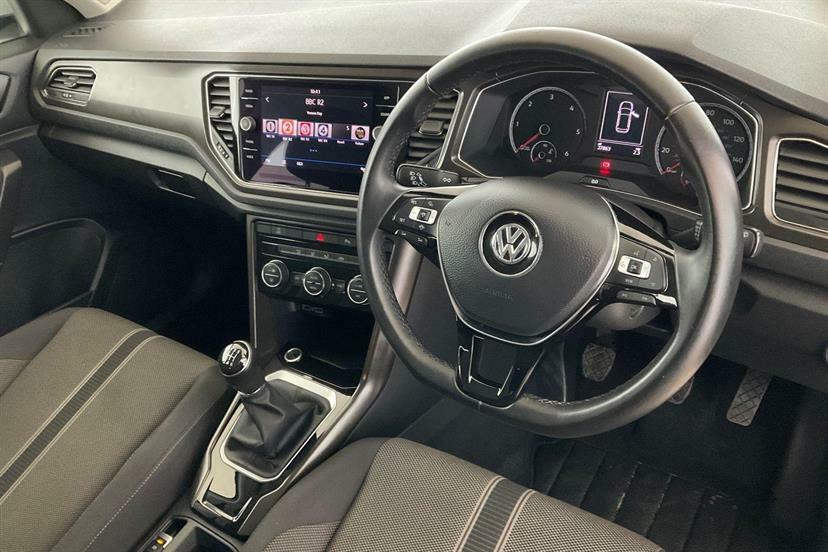 Volkswagen T-Roc 2.0 Tdi Se White #5