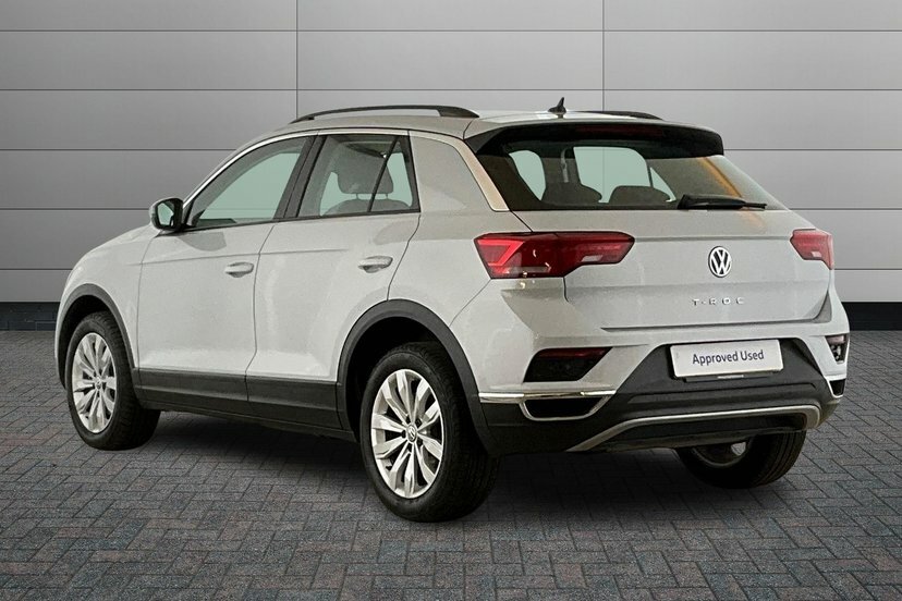 Volkswagen T-Roc 2.0 Tdi Se Suv 150 Ps WV70LJU White #3