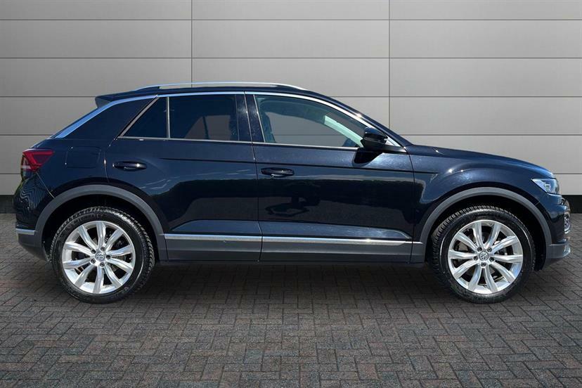 Volkswagen T-Roc 1.5 Tsi Evo Sel Dsg Black #4