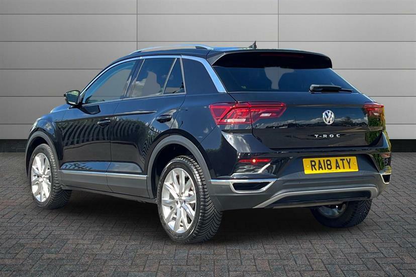 Volkswagen T-Roc 1.5 Tsi Evo Sel Dsg Black #3