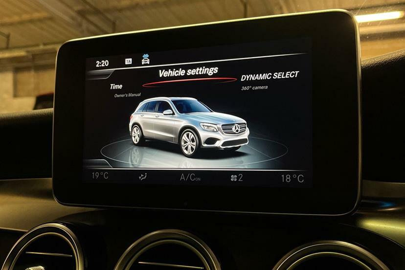 Mercedes-Benz GLC Class Coupe White #13