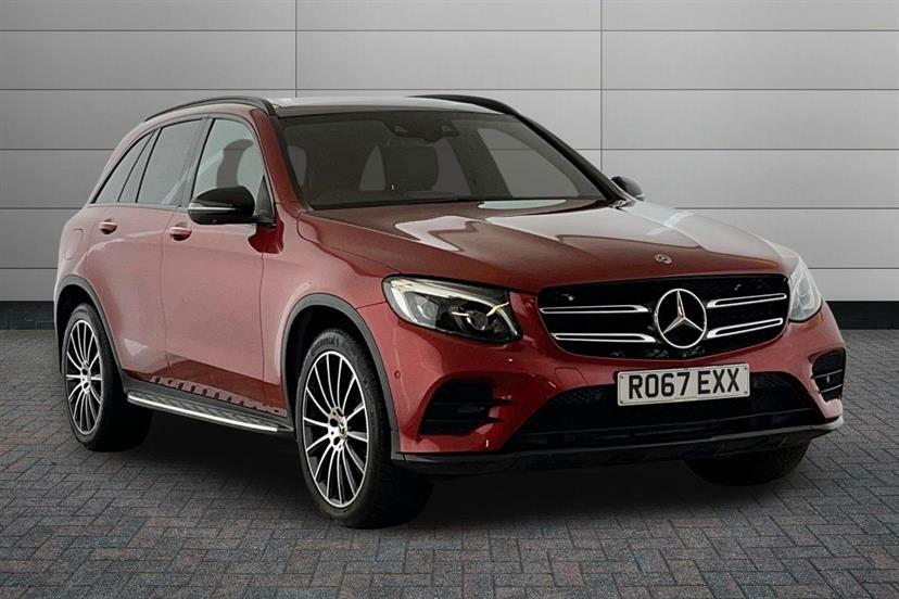 Mercedes-Benz GLC Class 250D 4Matic Amg Line Prem Plus 9G-tronic Red