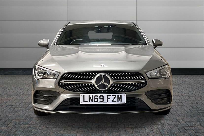 Mercedes-Benz CLA Class Coupe White #11