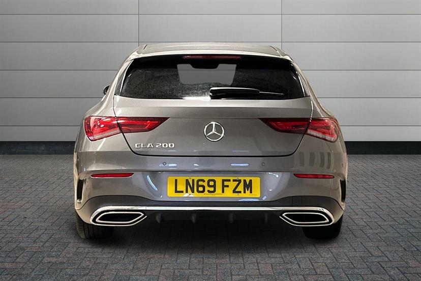 Mercedes-Benz CLA Class Coupe White #12