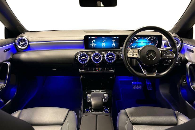 Mercedes-Benz CLA Class Coupe White #7
