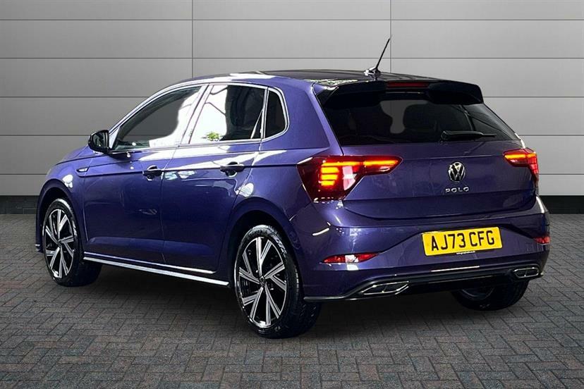 Volkswagen Polo 1.0 Tsi R-line Purple #3