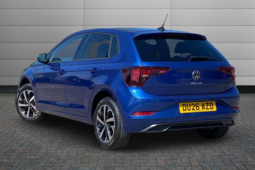 Volkswagen Polo 1.0 Tsi Match Blue #3