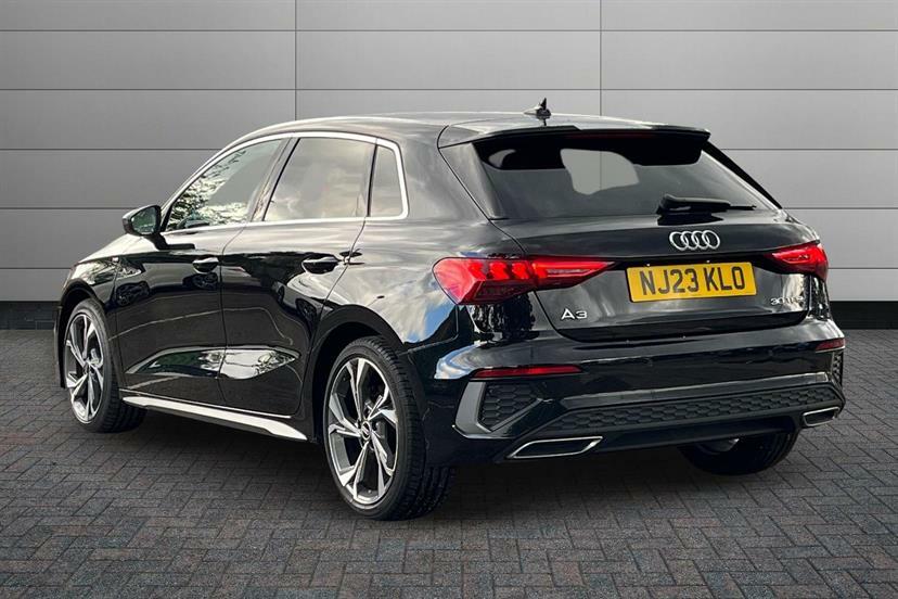 Audi A3 30 Tfsi S Line S Tronic Black #3