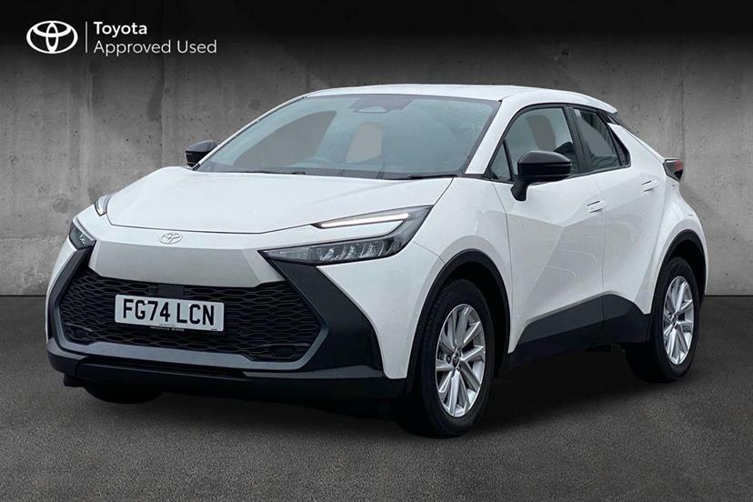 Toyota C-Hr 1.8 Hybrid Icon Cvt White #3