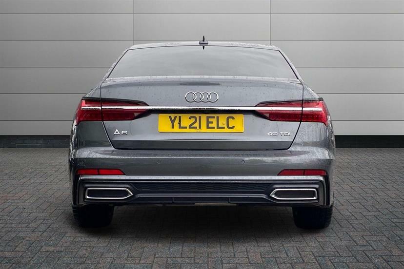 Audi A6 Black Edition Blue #10
