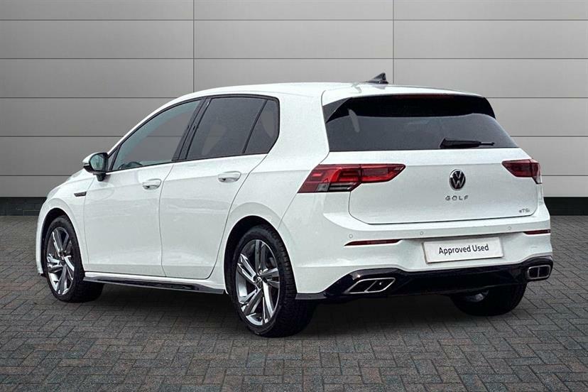 Volkswagen Golf 1.5 Etsi 150 R-line Dsg White #3