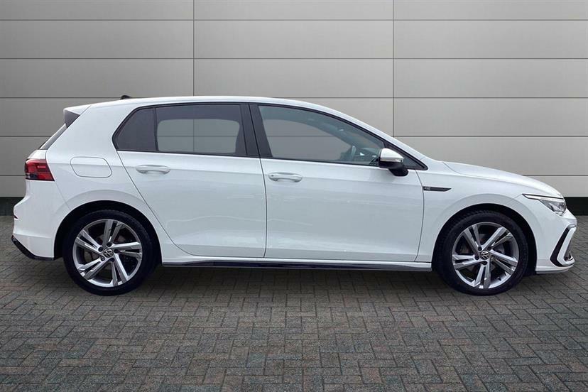 Volkswagen Golf 1.5 Etsi 150 R-line Dsg White #4