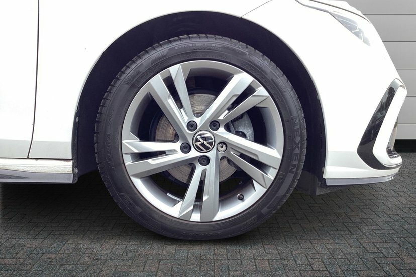 Volkswagen Golf 1.5 Etsi Mhev R-line Hatchback Hybrid D PJ24EPA White #5