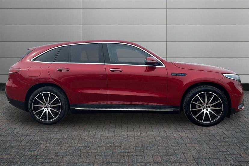 Mercedes-Benz EQC 400 300Kw Amg Line Edition 80Kwh Red #3