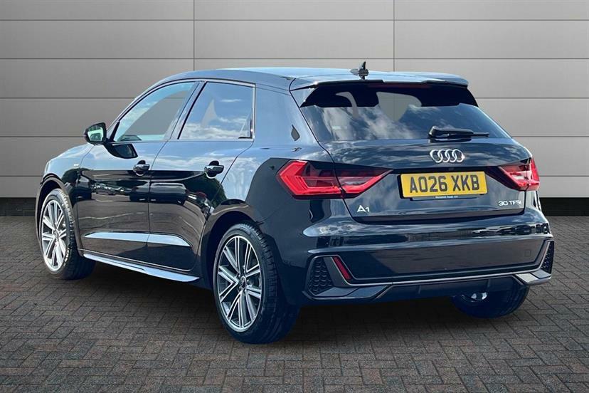 Audi A1 30 Tfsi S Line S Tronic Black #3